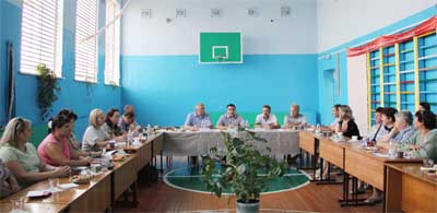 Встреча Алексея Веселова с активом поселения Липовка