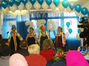 Празднование юбилея села Боровка
