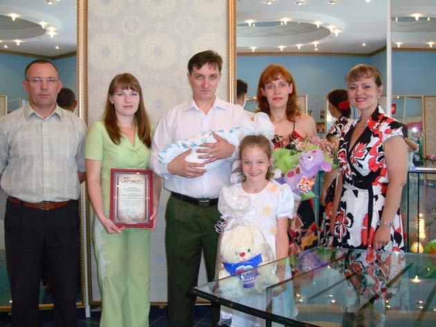 В Сергиевском районе зарегистрирован 200-ый малыш 2009 года