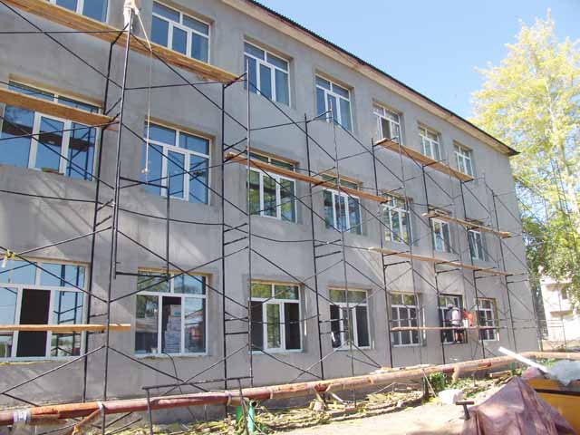 Реконструкция Сергиевской средней школы