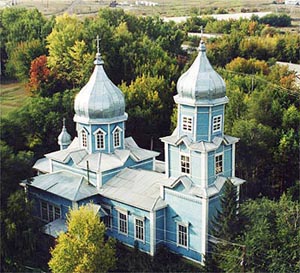 Храм в честь Казанской иконы Божьей Матери в селе Нероновка