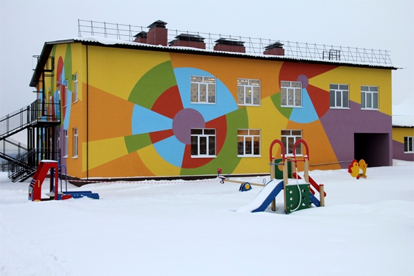 Новый корпус детского сада "Радуга"