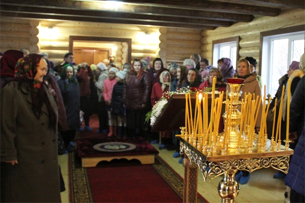 Открытие Храма в честь святого великомученика  Димитрия Солунского