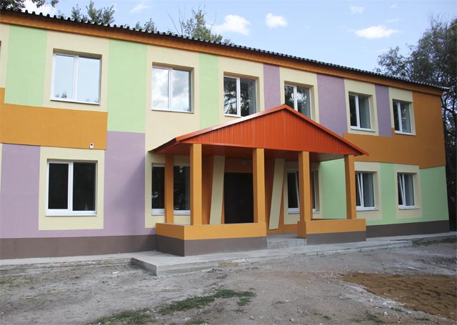 Детский сад в селе Нероновка после капитального ремонта