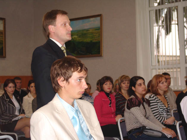Встреча молодежи с главой муниципального района Сергиевский  Анатолием Шипициным